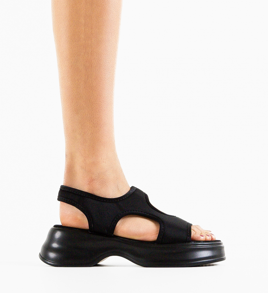 Sandale Ladaniva Negre | Eleganță și Confort - imagine 2