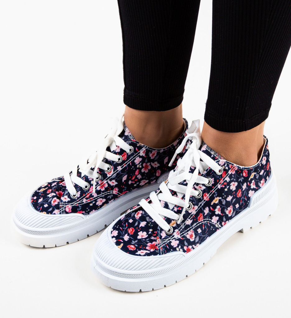 Sneakers Dama Niamh Bleumarin - Confort și Stil