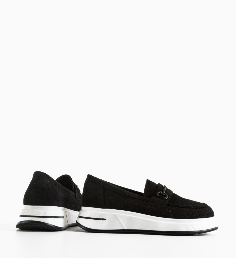 Pantofi Casual Ekine Negre | Confort și Stil - imagine 4