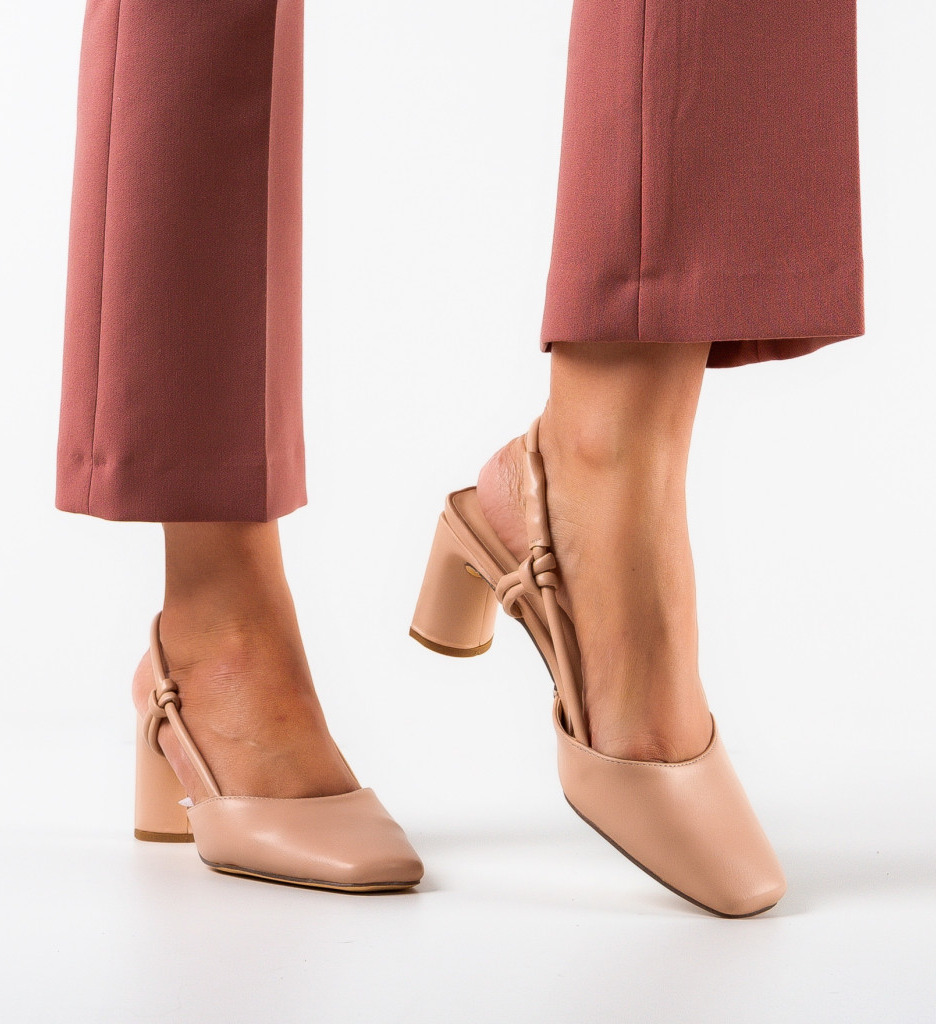 Pantofi Millerv Nude - Eleganță și Stil - imagine 3