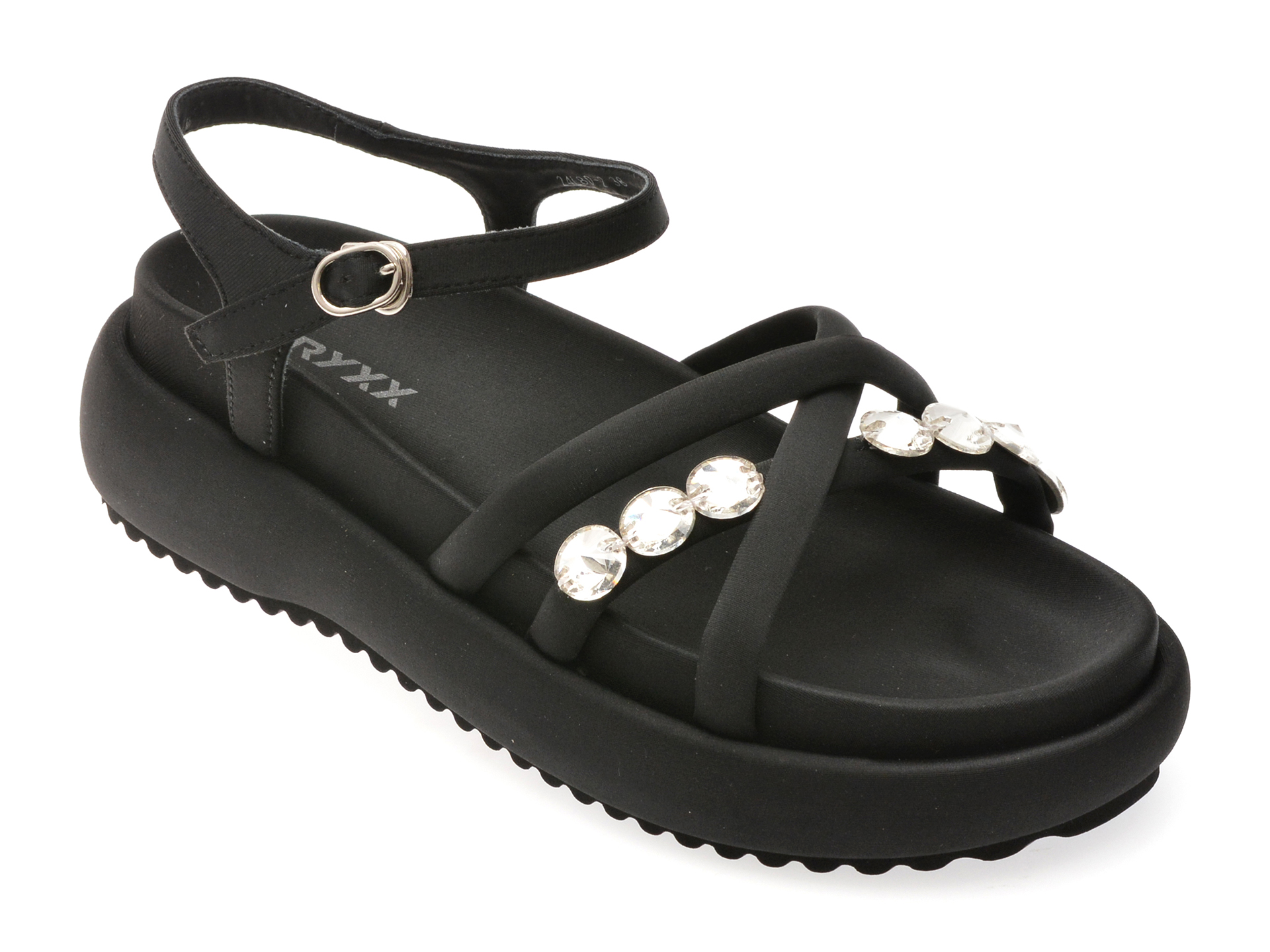 Sandale GRYXX Negre Textil - Confort și Stil
