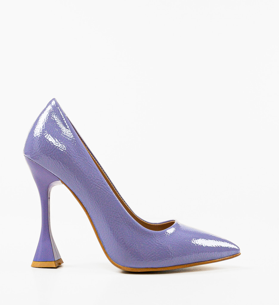 Pantofi cu toc Rimo Mov - Eleganță și Stil - imagine 4