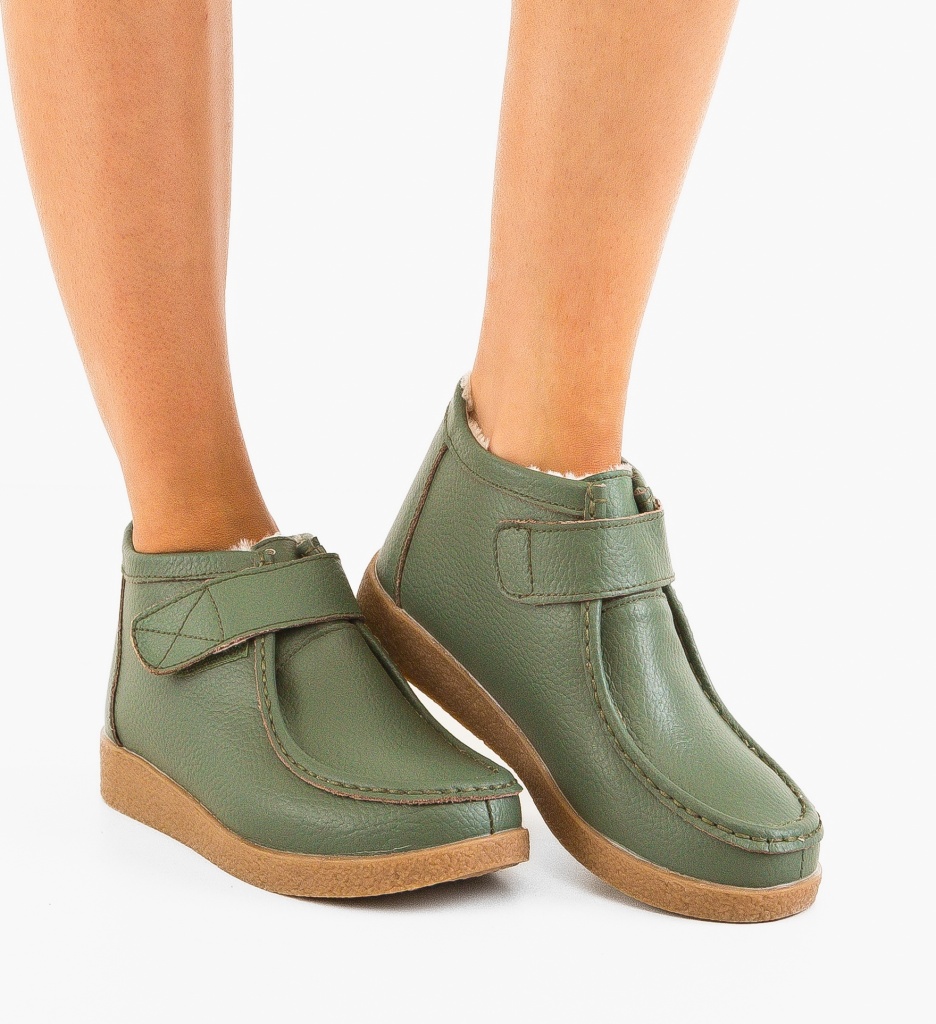 Pantofi Casual Debir Verzi - Confort și Stil - imagine 3
