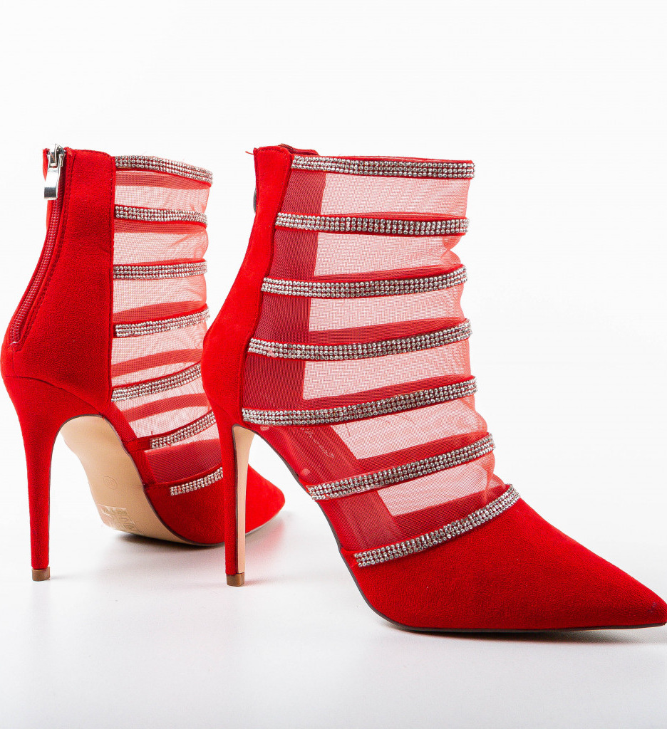 Botine Benas Rosii Dama - Stil și Eleganță - imagine 8