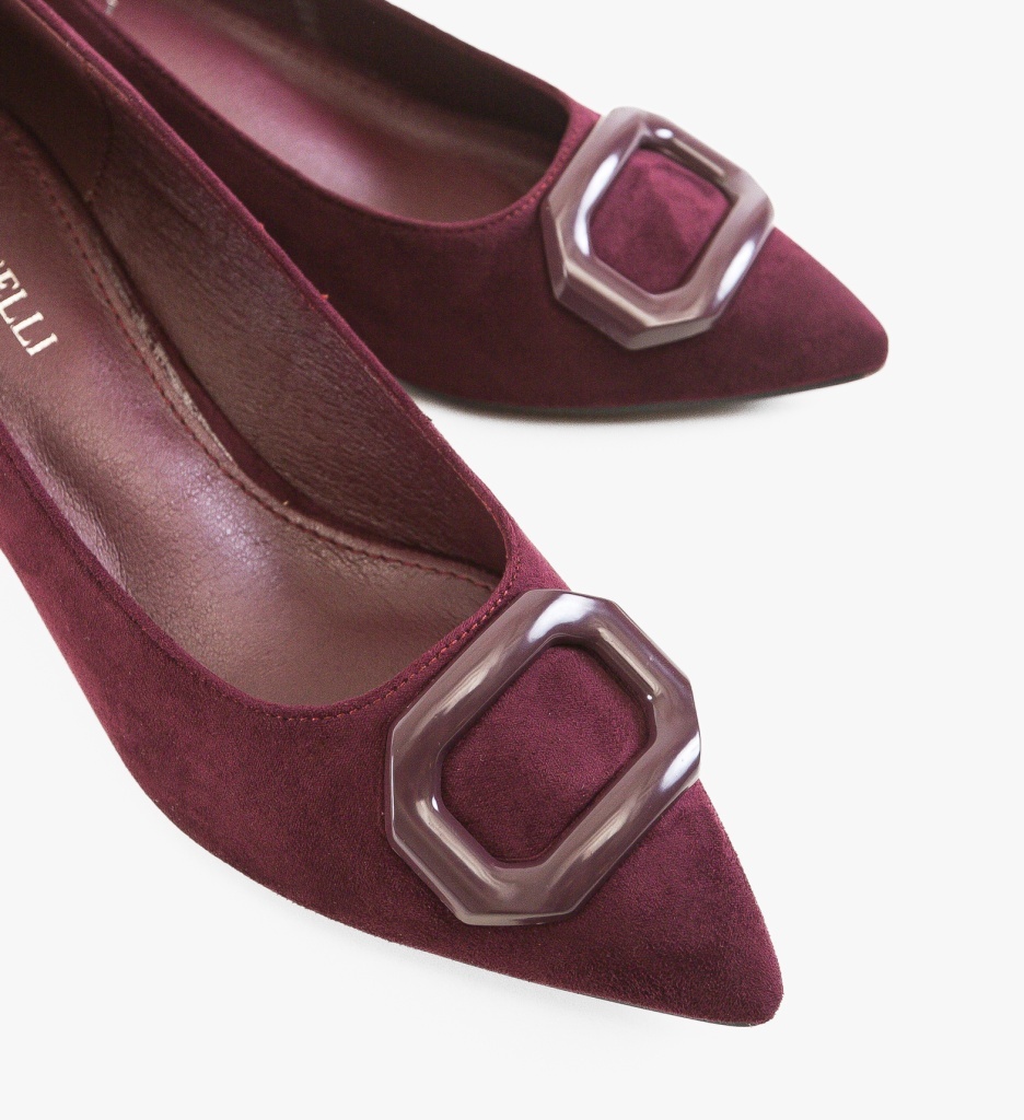 Pantofi Stiletto Lyda Mov - Eleganță și Stil - imagine 8