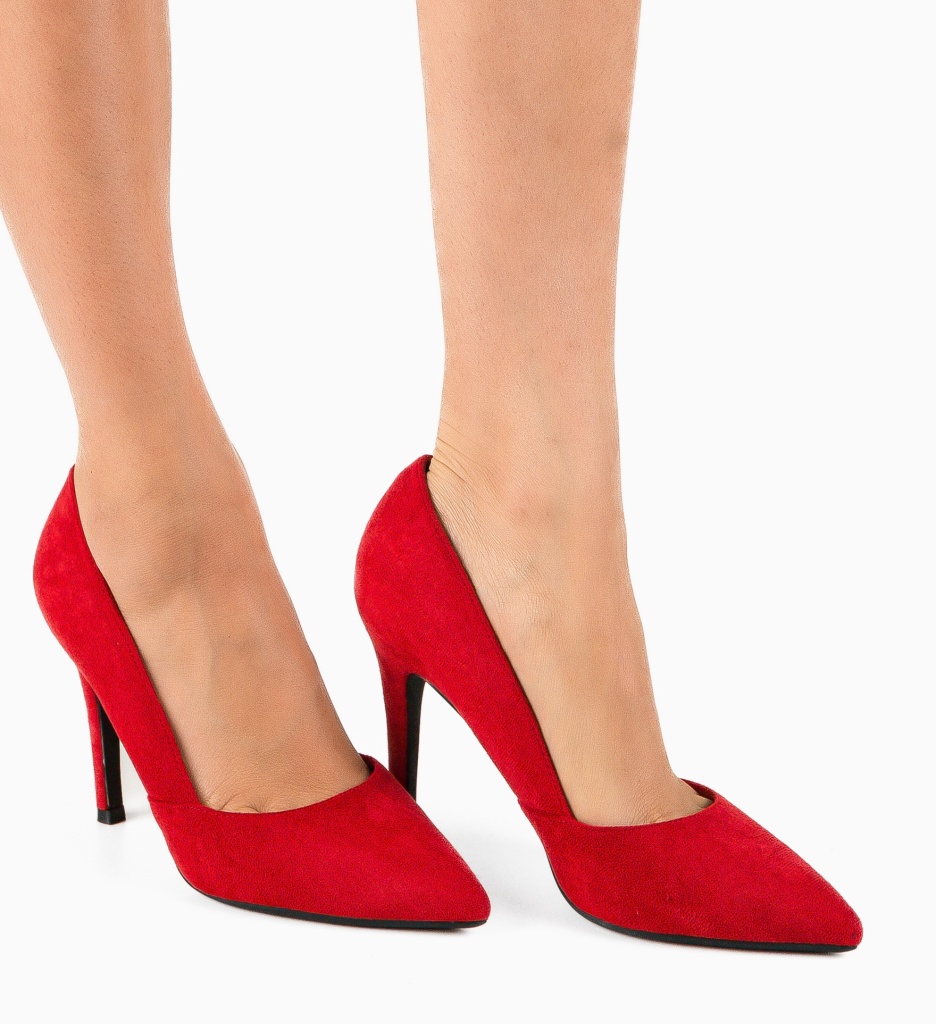 Pantofi Rosii cu Toc - Eleganță și Stil - imagine 3