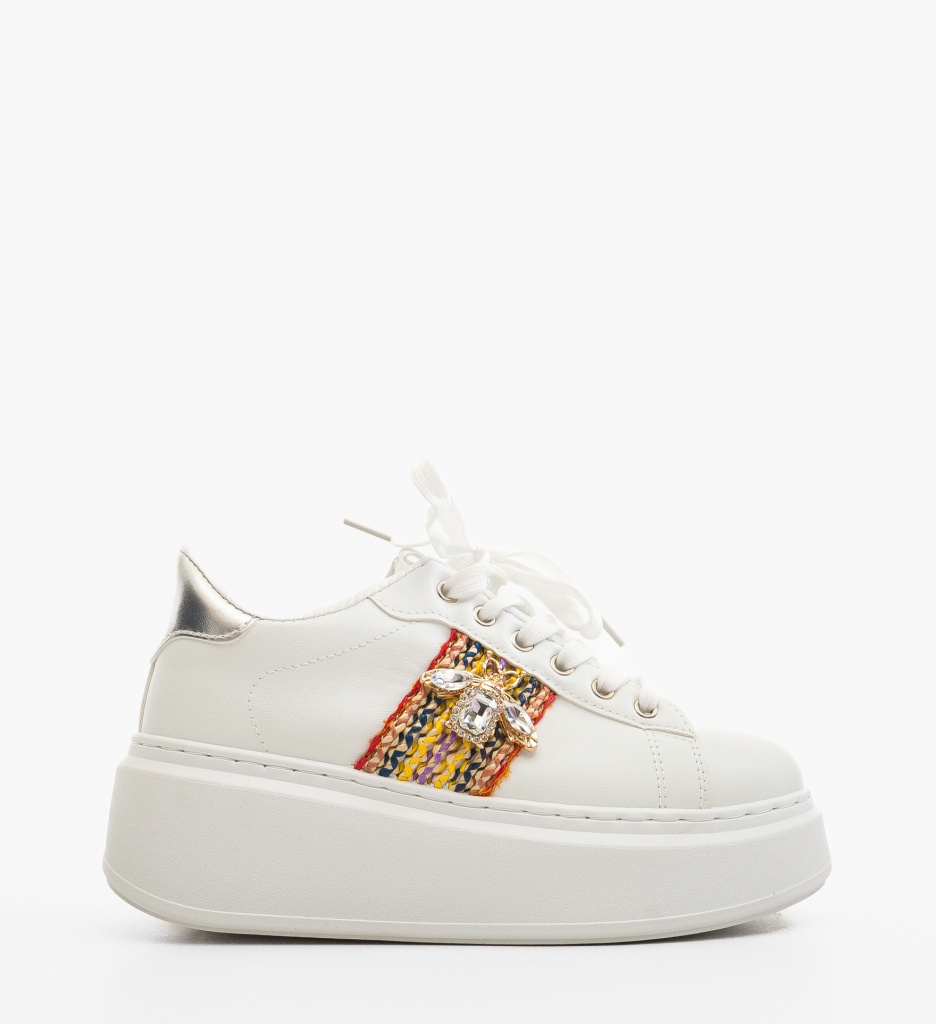 Sneakers Dama Wayne Argintii - Confort și Stil - imagine 6