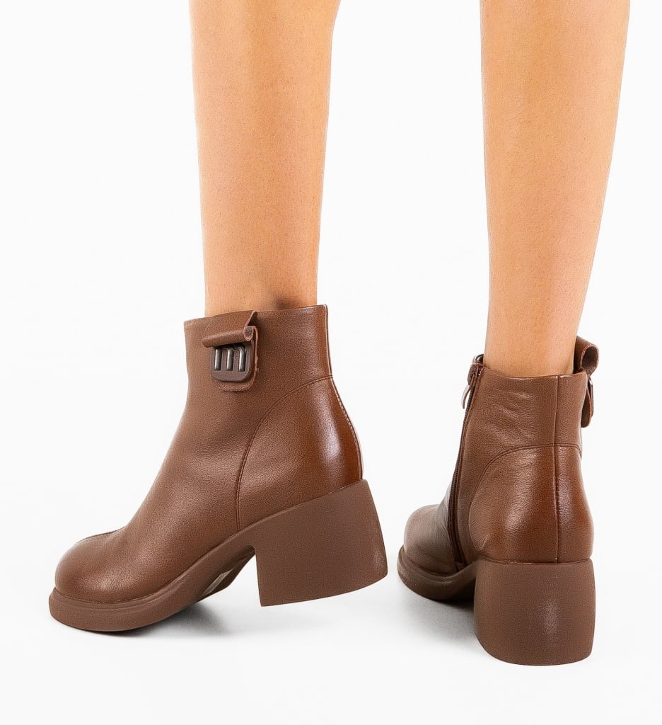 Botine Dama Safta Maro - Eleganță și Confort - imagine 3