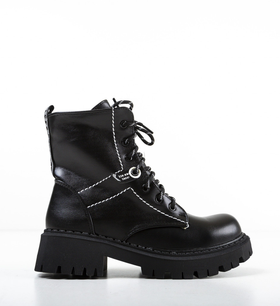 Ghete Malopir Negre Elegante - Confort și Stil - imagine 4