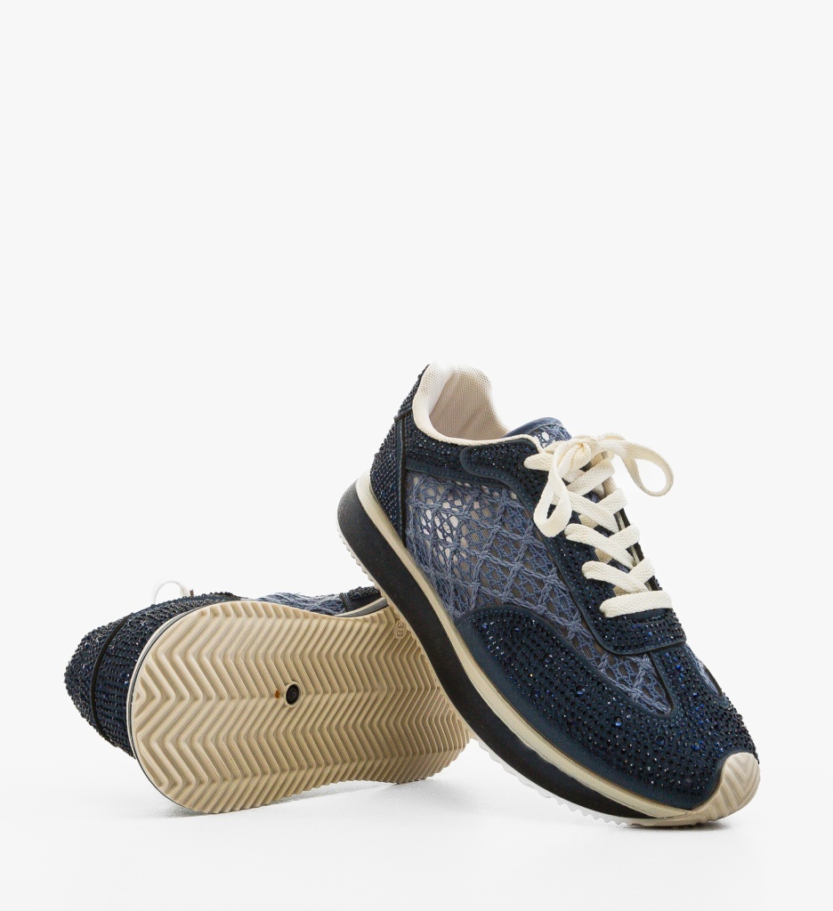 Sneakers Dama Ynny Albastri Confort Sport - imagine 5