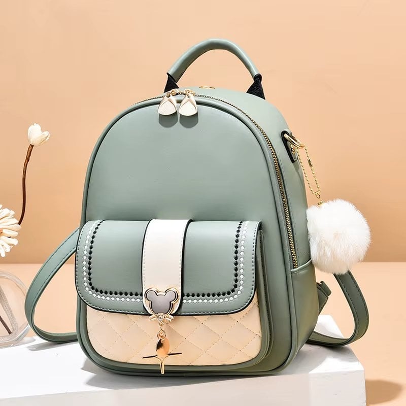 Rucsac Picadili Minnie Verde - Stil și Practicitate