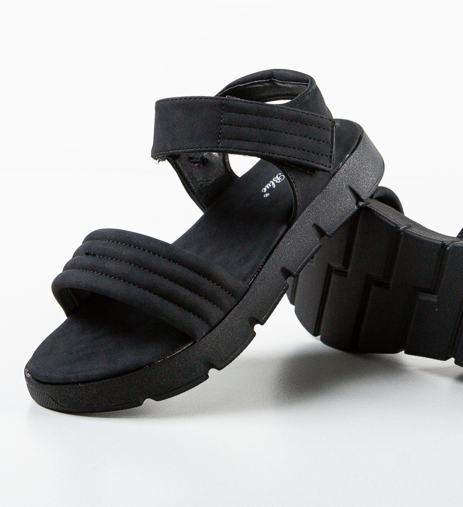 Sandale Dama Ropre Negre - Eleganță și Confort - imagine 7