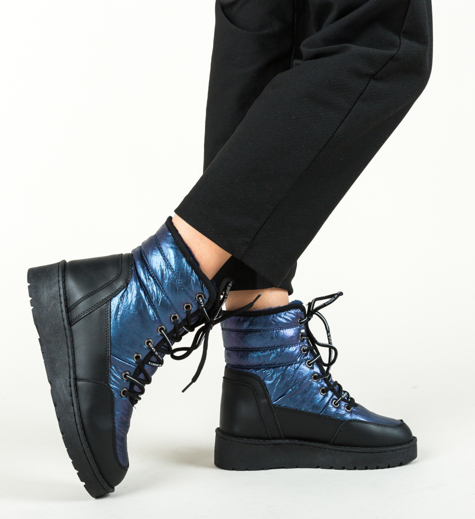 Ghete Dama Bleumarin | Eleganta si Confort - imagine 4