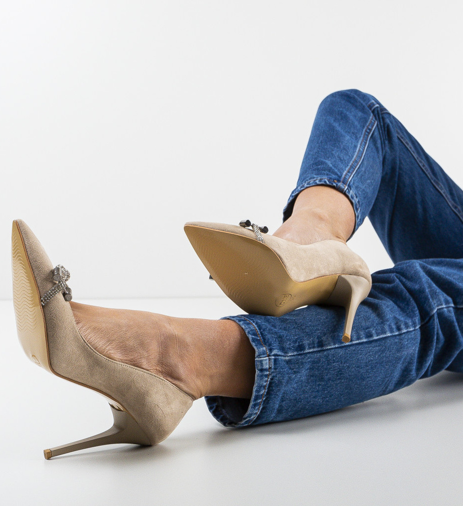 Pantofi Limoncello Bej - Eleganță și Stil - imagine 2