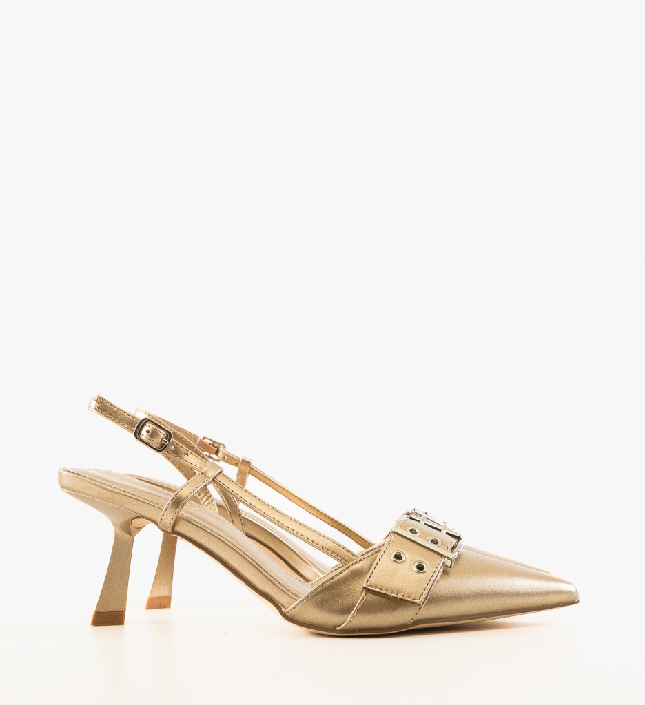 Pantofi Dama Chuks Aurii | Eleganta Asigurata - imagine 5