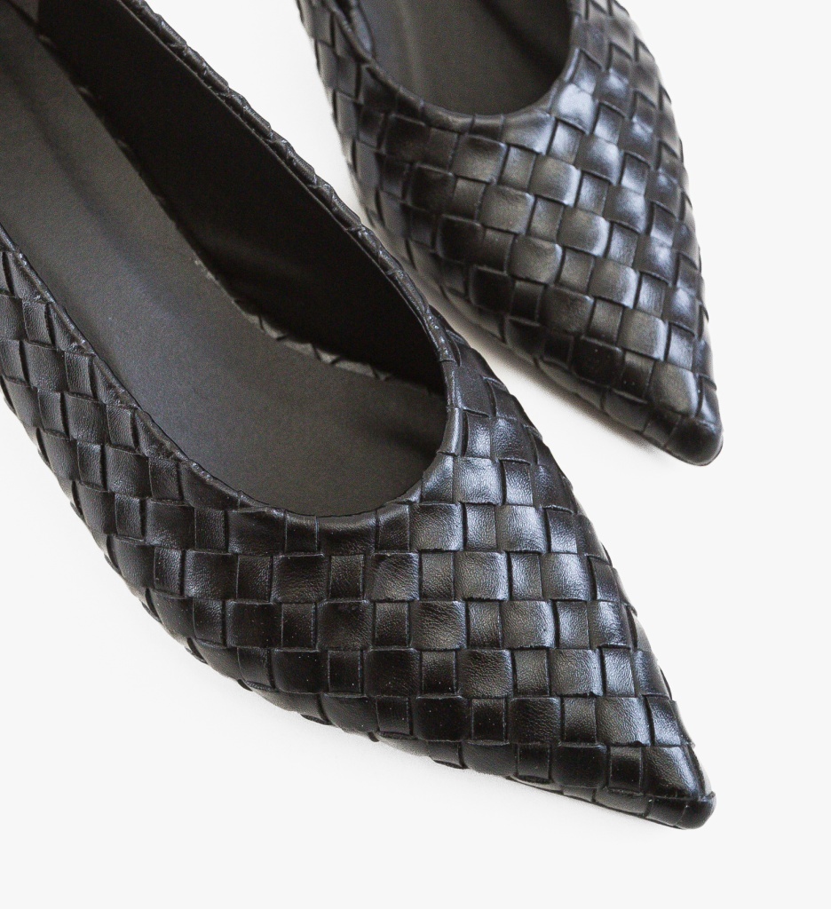 Pantofi Dama Raten Negri Eleganți - imagine 5