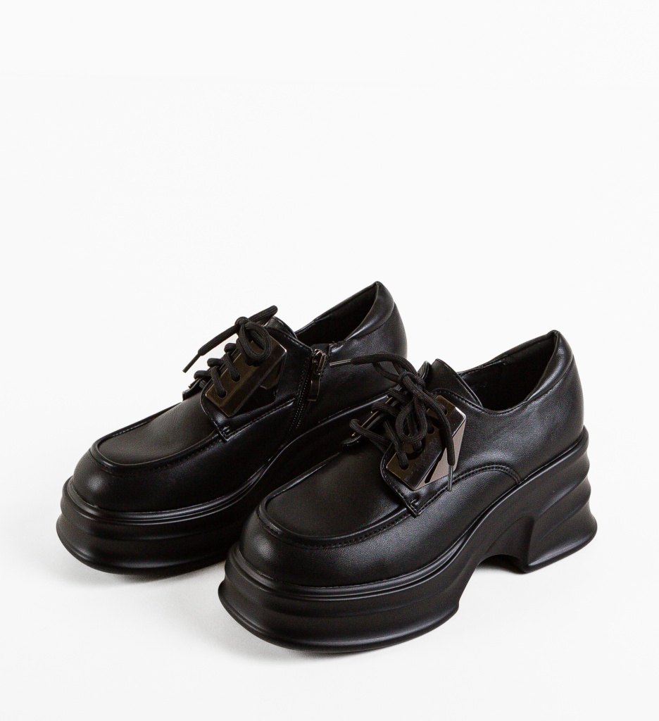 Pantofi Casual Barteon Negri - Confort și Stil - imagine 6