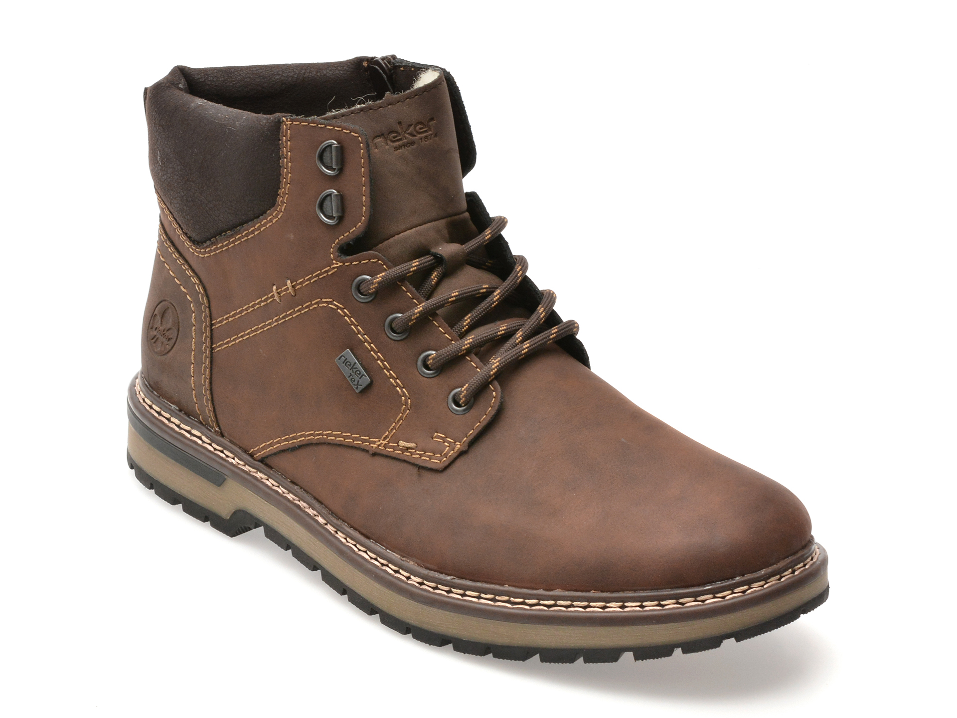 Ghete Rieker F3812 Piele Naturala Confort