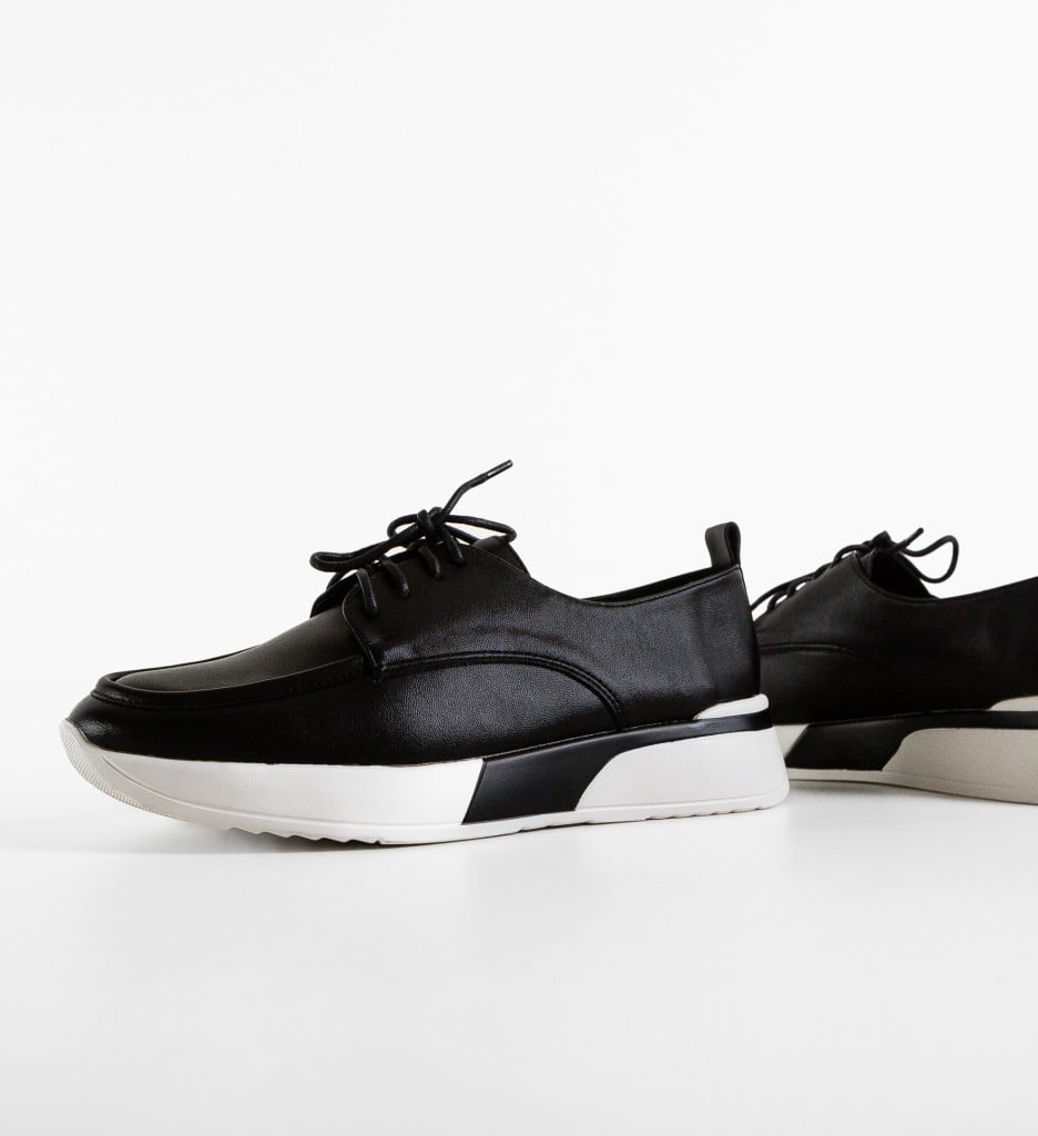 Pantofi Casual Rhine Negre - Confort și Stil - imagine 2