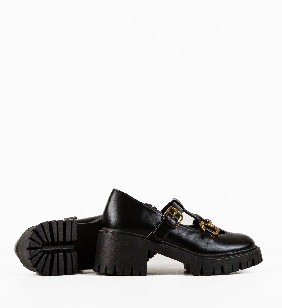 Pantofi Casual Ellingt Negri - Confort și Stil - imagine 6