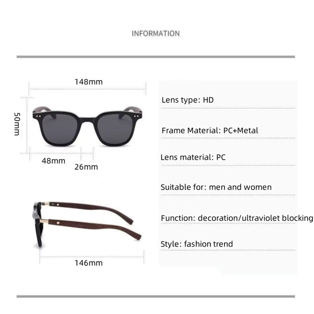 Ochelari de soare Picadili SG036 Maro | Protecție UV - imagine 3
