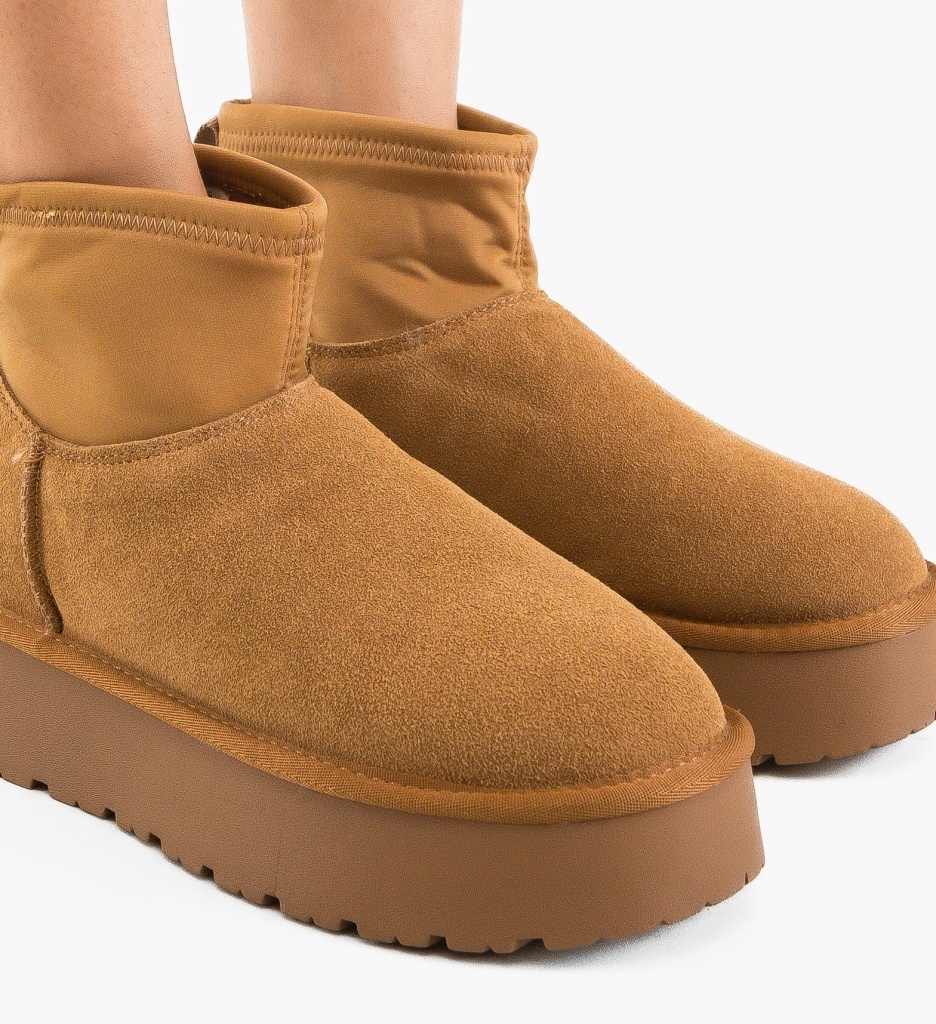 Cizme Ug Parfect Camel Depurtat - Confort și Stil - imagine 2