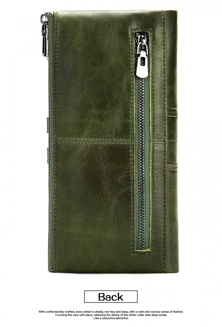 Portofel Delis Bathilda Piele Naturală Negru - imagine 3