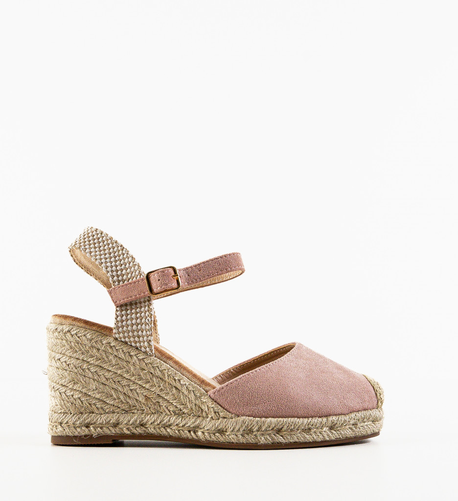 Platforme Dama Moana Roz Elegante - imagine 4