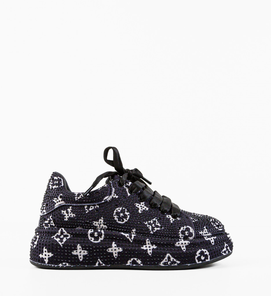 Pantofi Casual Dama Urssy Negri | Stil și Confort - imagine 4
