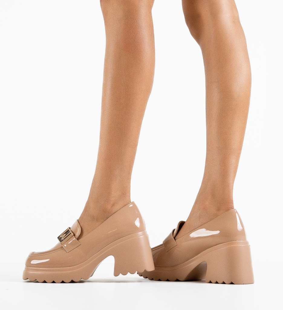 Pantofi Haris Khaki - Eleganță și Stil - imagine 2