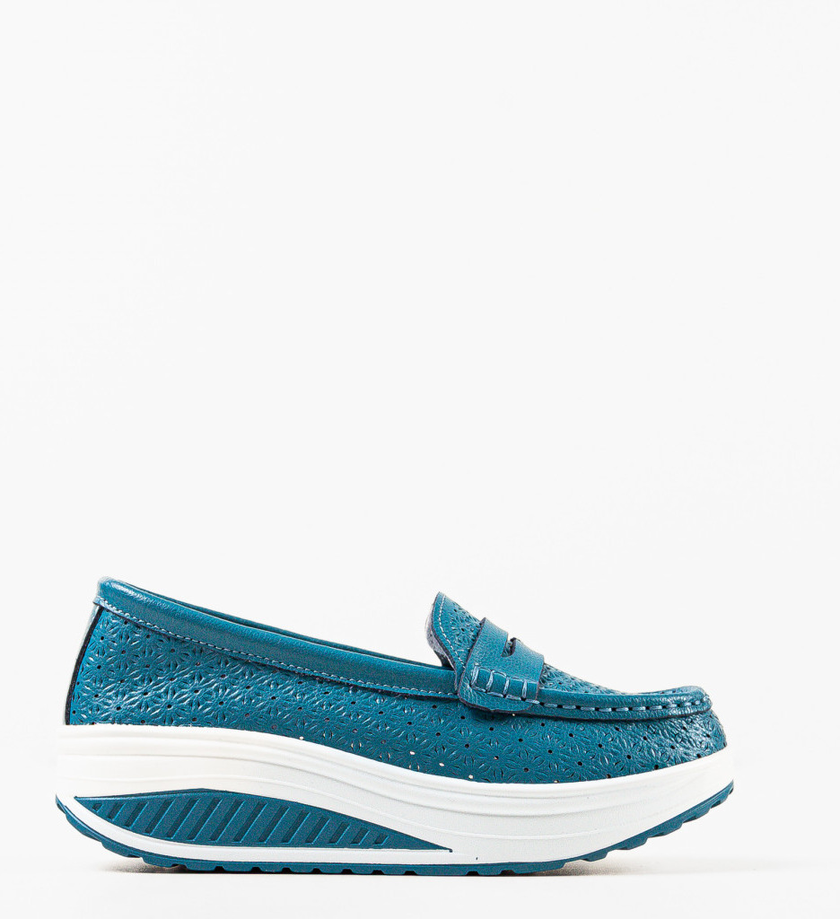 Pantofi Casual Fyrya Albastri | Confort și Stil - imagine 5