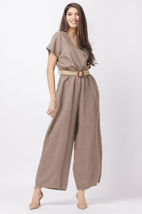 Salopeta In Bej Shopika | Stil Elegant Vară
