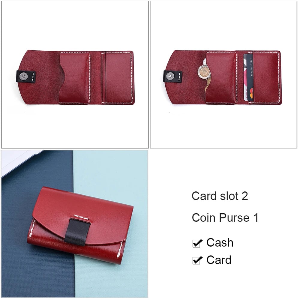 Port Card Delis Anara - Piele Naturală - imagine 2