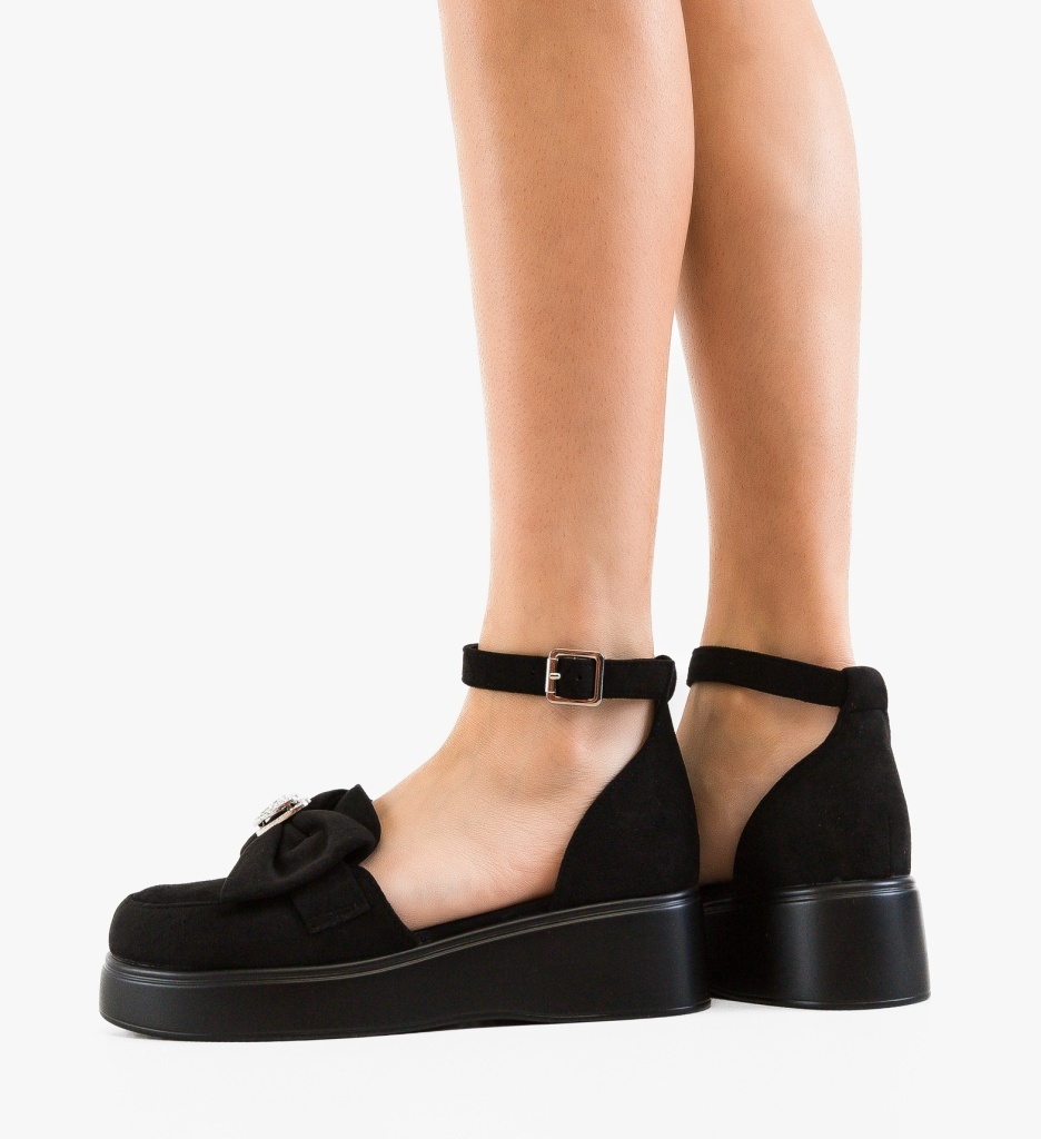 Pantofi Casual Lovly Negru - Confort & Stil Urban - imagine 2
