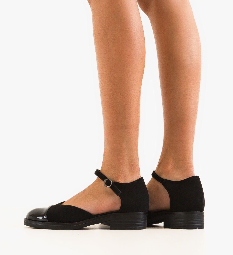 Pantofi Casual Daffe Negri | Confort & Stil