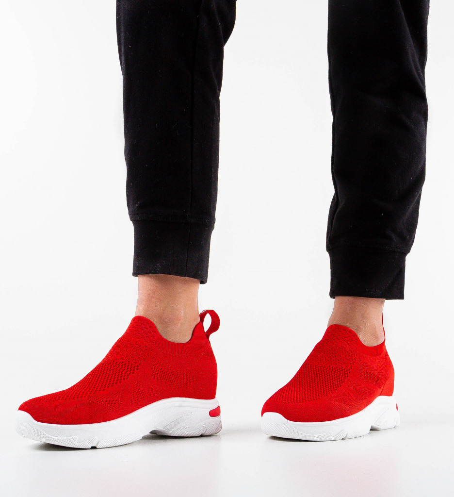 Pantofi Sport Viggoa Rosii - Confort și Stil - imagine 2