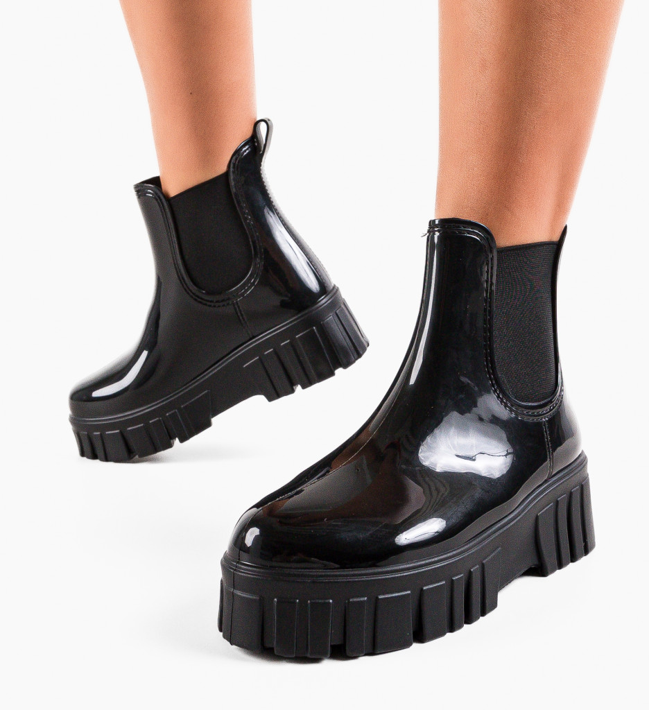 Ghete Dama Bykav Negre | Stil si Eleganta - imagine 2