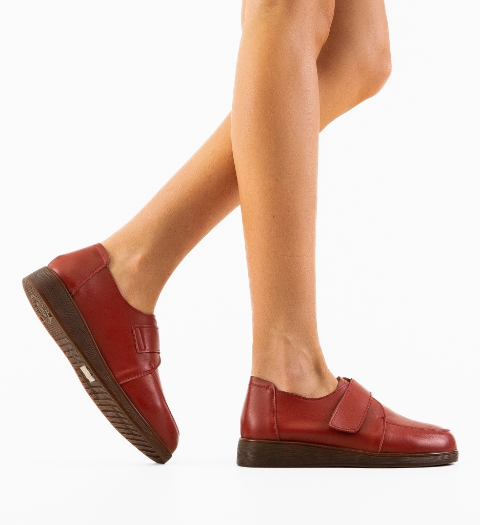 Pantofi Casual Rosii - Stil și Confort Zilnic - imagine 2
