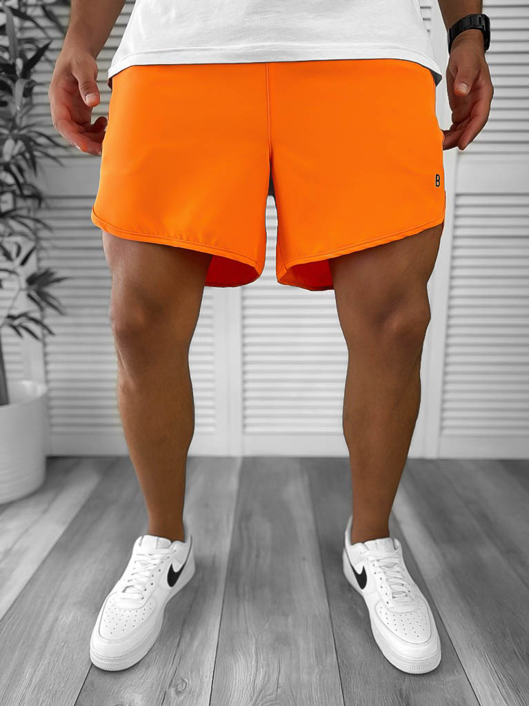 Sort Baie Bărbați Portocaliu | Model Casual