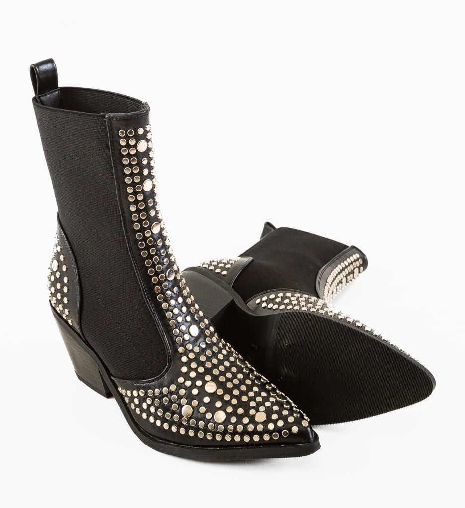 Botine Roth Negre - Eleganță și Confort - imagine 6