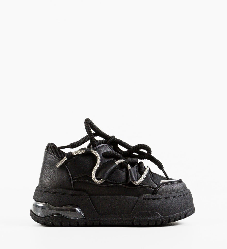 Sneakers Dama Cationi Negri - Confort Sport - imagine 7