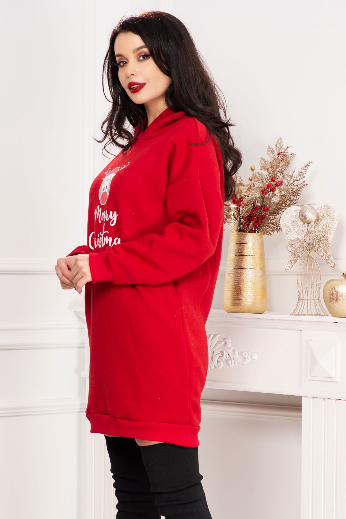 Pulover Inpuff Crăciun Ren - Confort și Stil