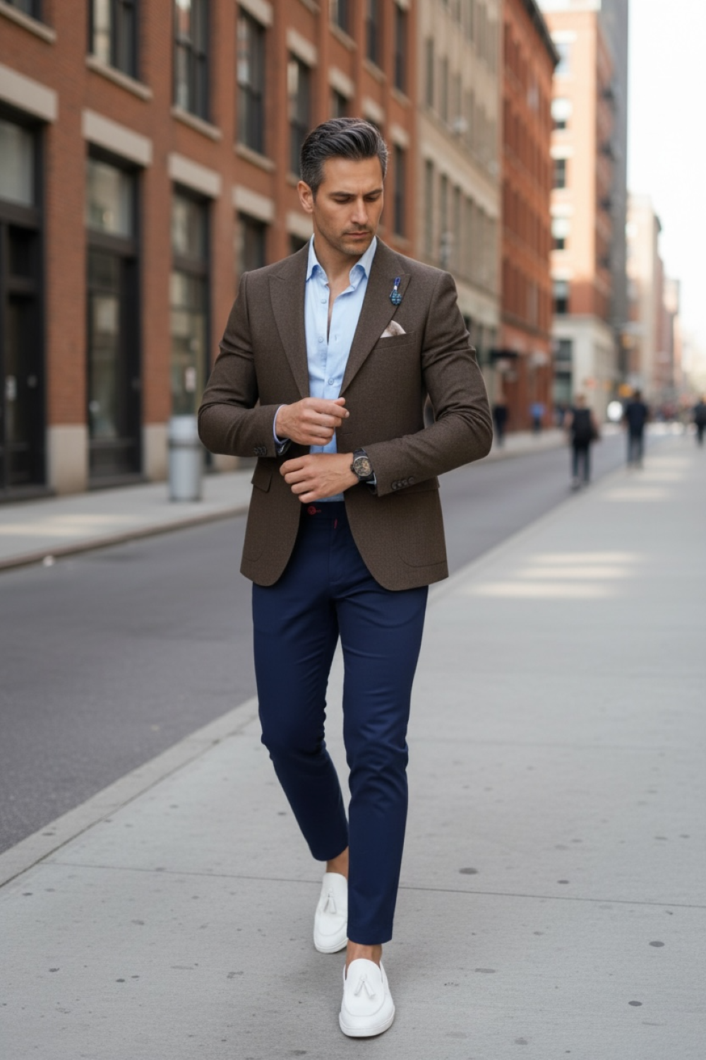 Sacou Bărbați Slim Fit | Model Elegant 11789 - imagine 2