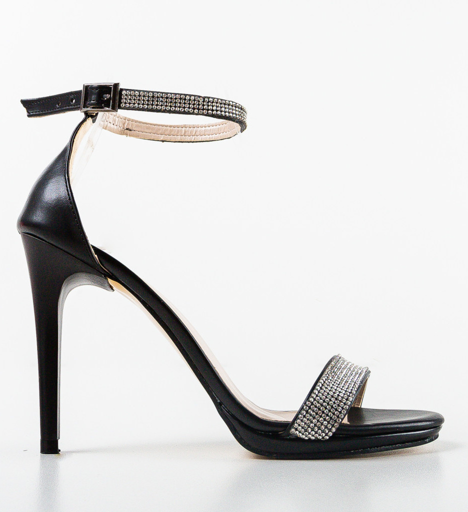 Sandale Mydabel Negre | Eleganță și Stil - imagine 5