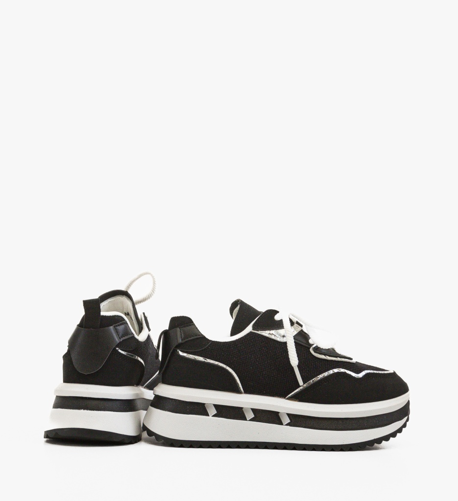 Sneakers Dama Wilson Negri | Confort & Stil - imagine 6