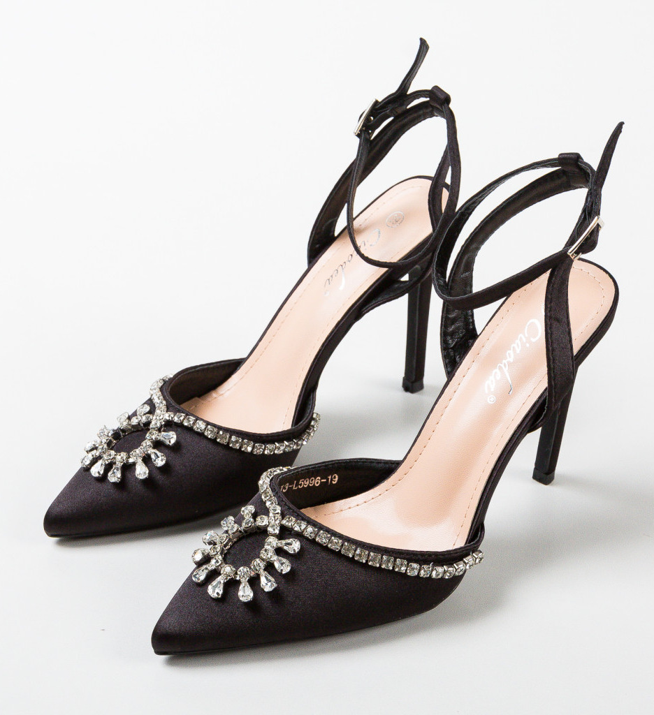 Pantofi Dama Kaitlyn Negri Eleganți - imagine 6