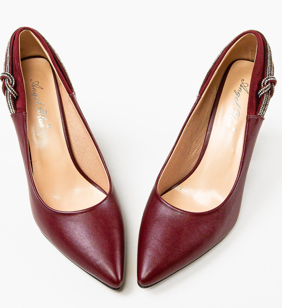 Pantofi Dama Gergina Grena | Toc Elegant - imagine 6