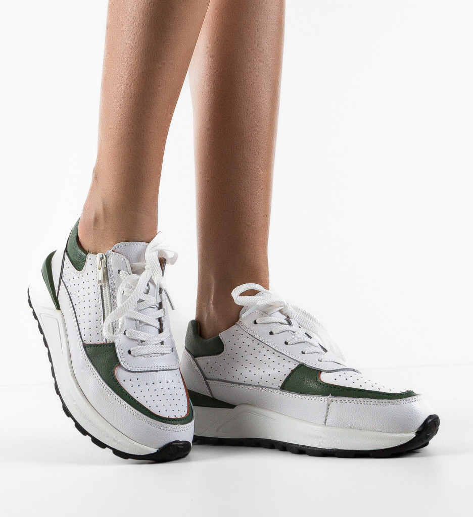 Sneakers Dama Muskk Verzi | Confort și Stil - imagine 2