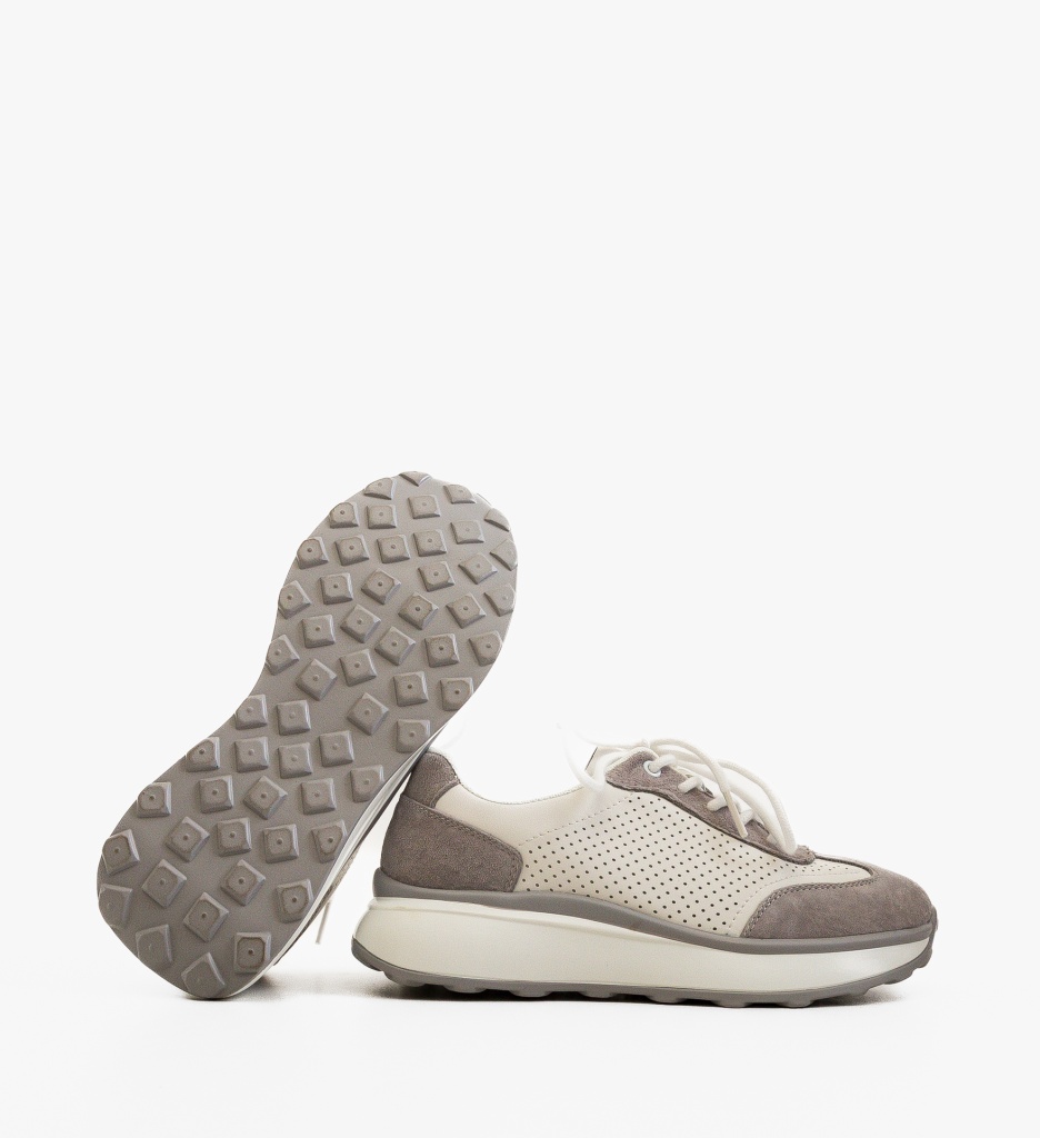 Sneakers Kyunef Gri - Confort și Stil Urban