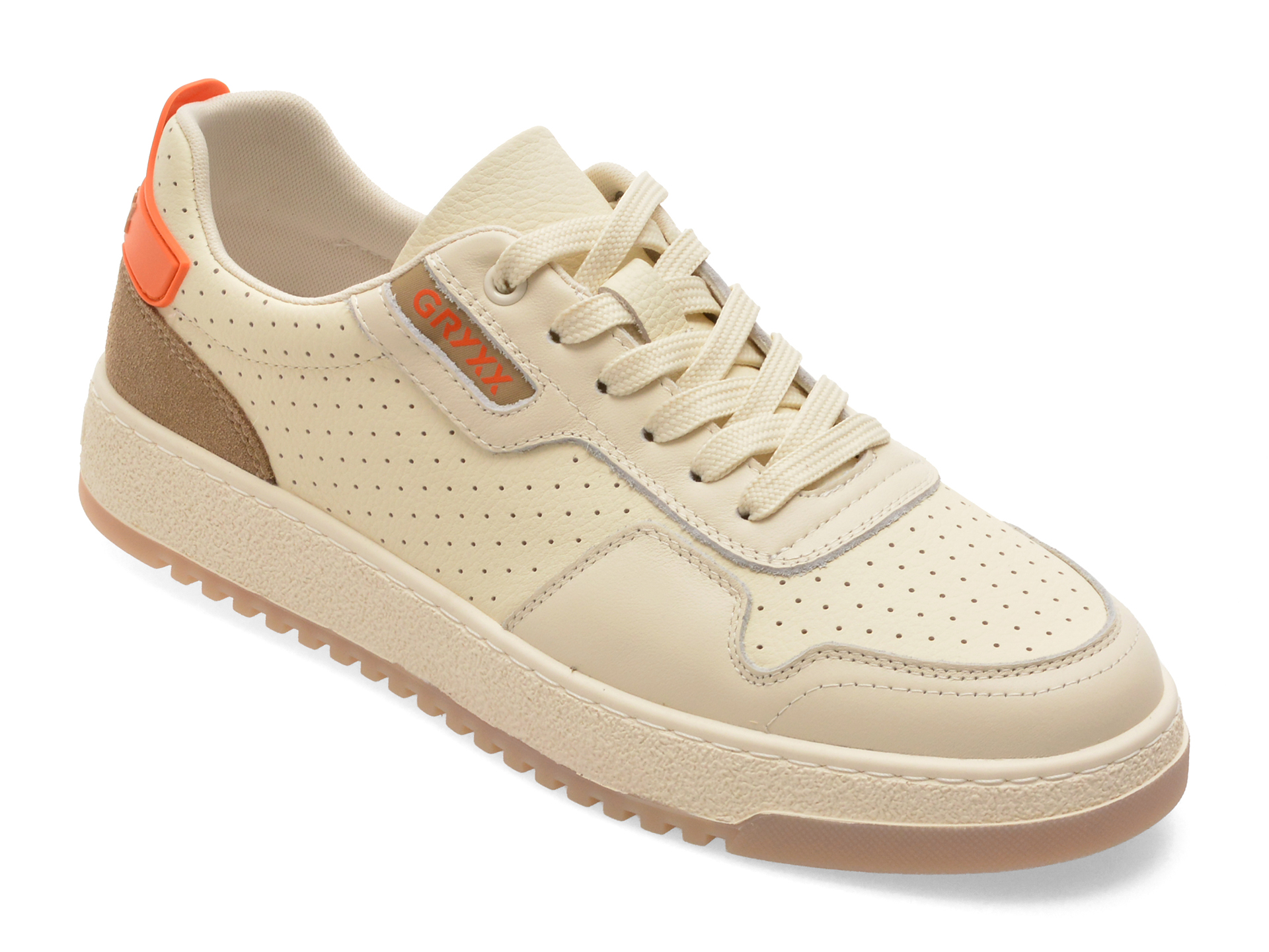 Pantofi Sport GRYXX Bej Piele Naturală